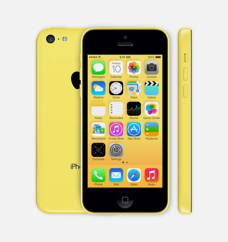 Iphone5C Yellow